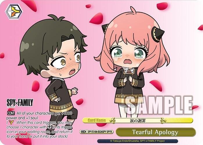 Tearful Apology (SPYR)