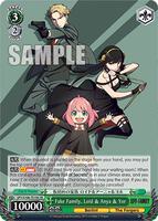 Fake Family, Loid & Anya & Yor (SR) - SPY x FAMILY - Weiss Schwarz