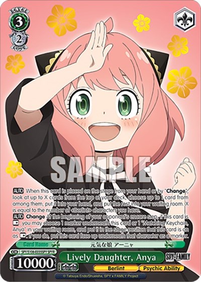 Lively Daughter, Anya (SPYR) card