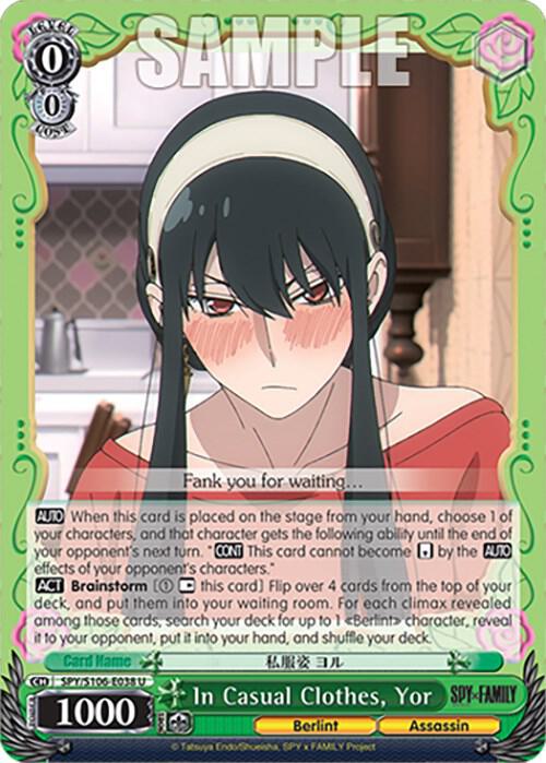 In Casual Clothes, Yor