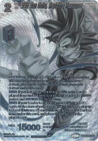 SSG Son Goku, Rapidfire Response (2023 Offline Regionals Silver Print) card art