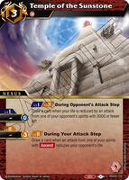Temple of the Sunstone - Savior of Chaos - Battle Spirits Saga