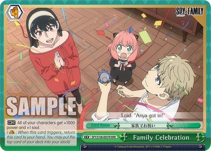 Family Celebration (RRR)