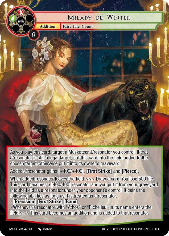 Milady de Winter