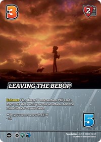 Leaving the Bebop (Alternate Art)