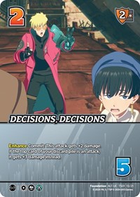 Decisions, Decisions (Alternate Art)