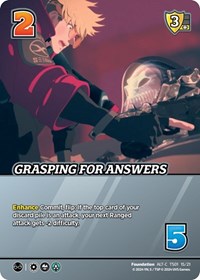 Grasping For Answers (Alternate Art)
