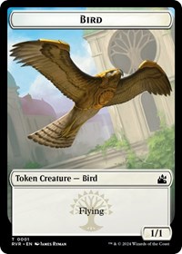 Bird // Sphinx Double-Sided Token - Ravnica Remastered - Magic: The Gathering card