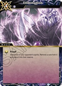 Elimination - Battle Spirits Saga Savior of Chaos trading card