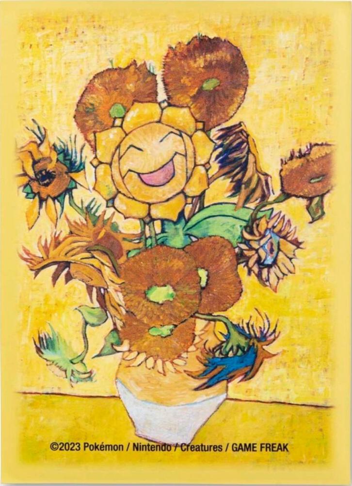 pokemon van gogh card sleeves Pokémon Center × Van Gogh Museum: Smeargle Inspired by Self-Portrait a –  Spoils and Loot