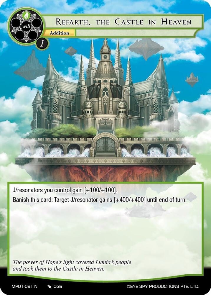 Refarth, the Castle in Heaven