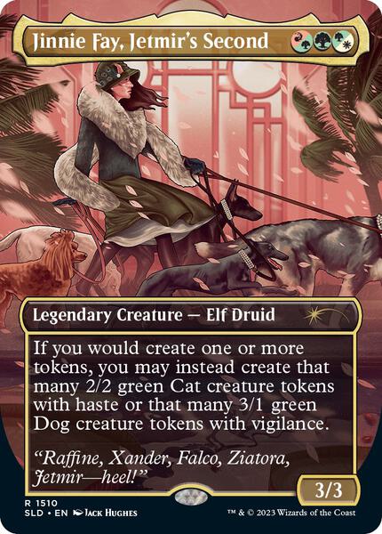 Secret Lair Raining Cats and Dogs MTG Commander Precon