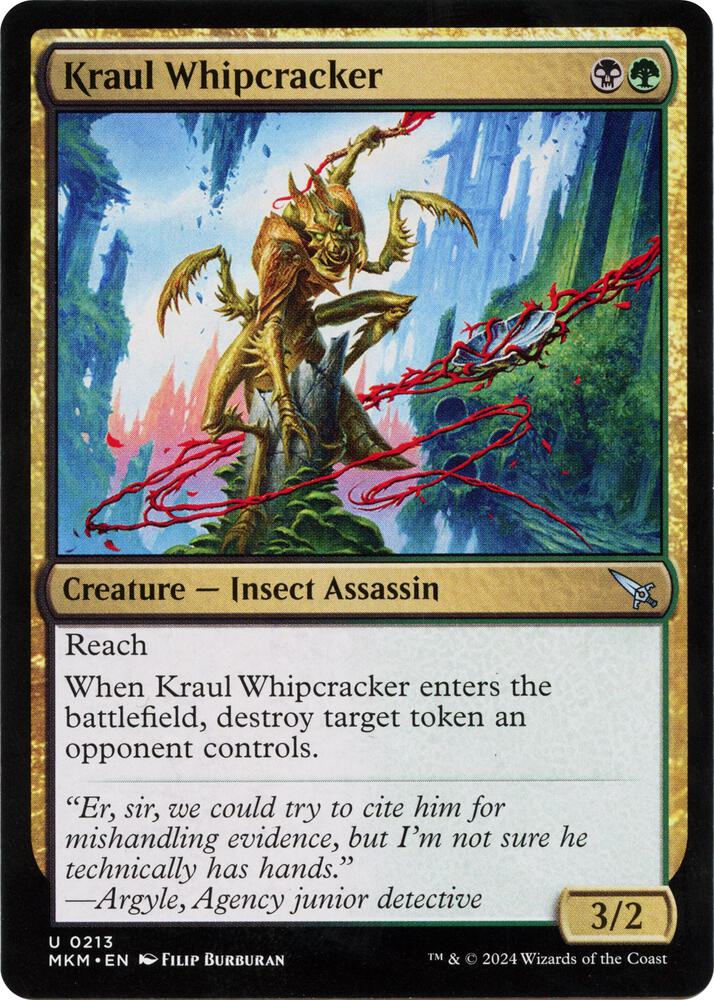 Kraul Whipcracker (a) - Murders at Karlov Manor - Magic: The