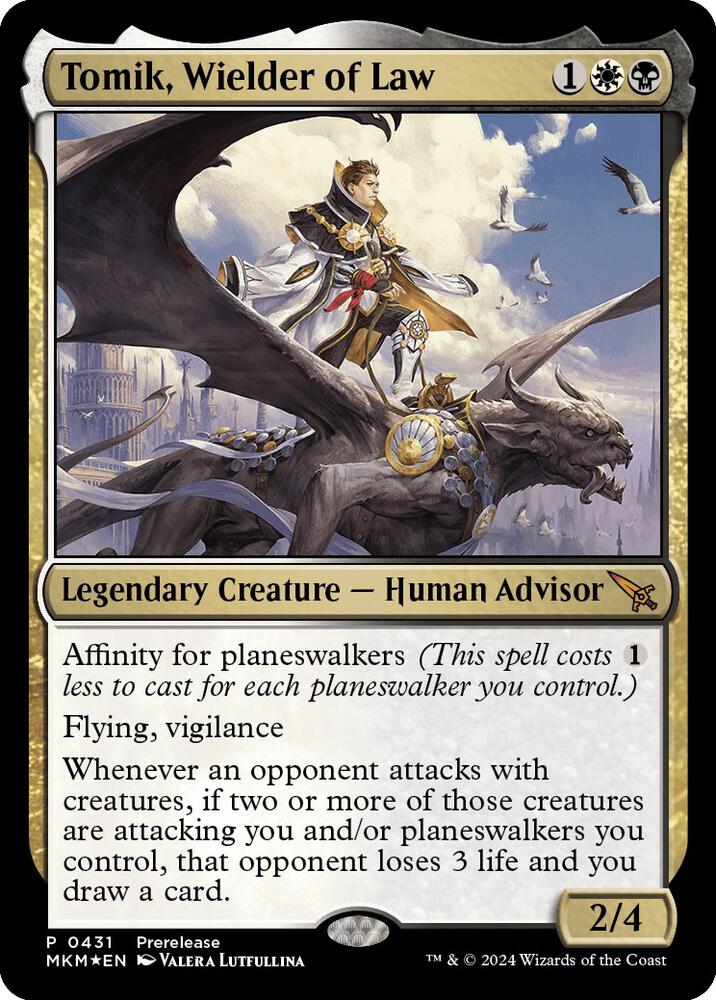 Tomik, Wielder of Law - Prerelease Cards - Magic: The Gathering -  TCGplayer.com
