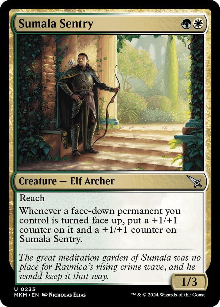 Sumala Sentry 233 card