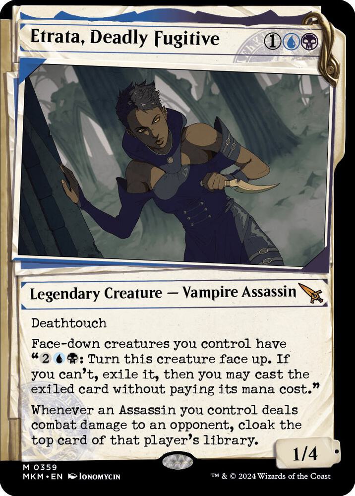 Etrata, Deadly Fugitive (Showcase) 359 card