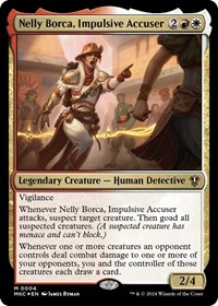 Nelly Borca, Impulsive Accuser (Commander: Murders at Karlov Manor)
