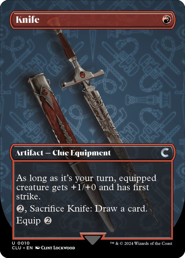 Knife #10 — Ravnica: Clue Edition