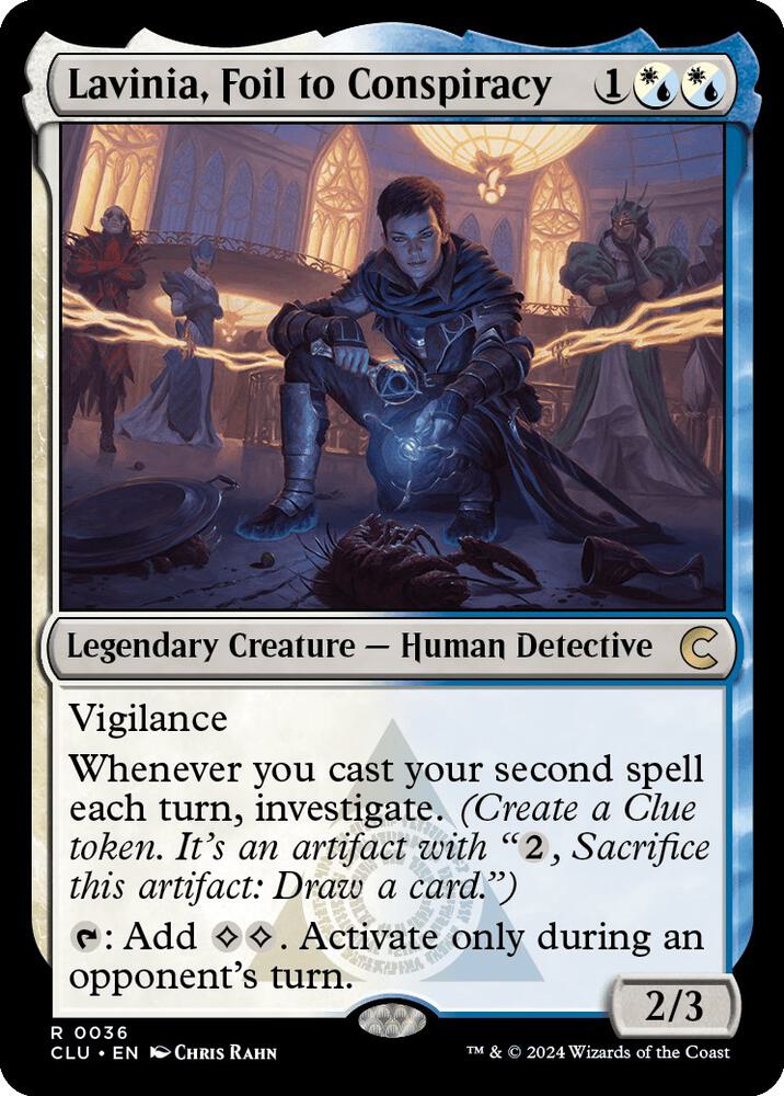 Lavinia, Foil to Conspiracy - Ravnica: Clue Edition - Magic: The