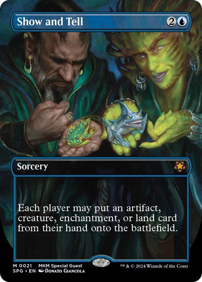 Show and Tell Borderless