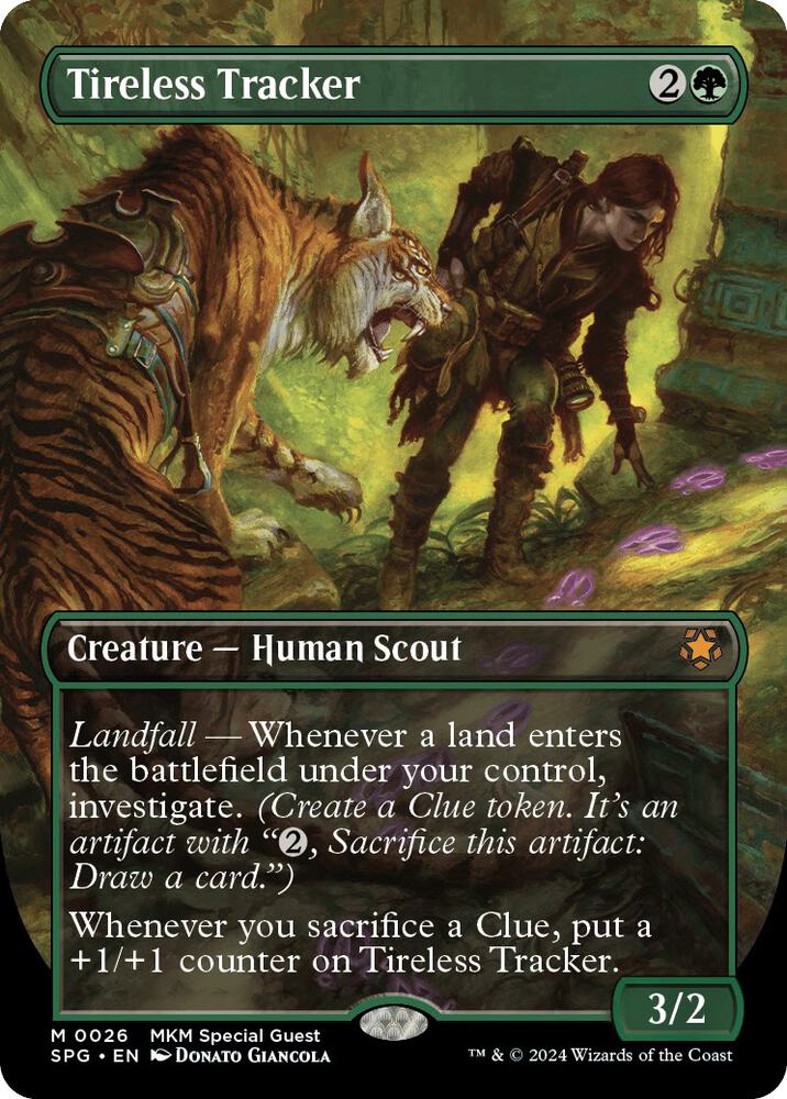 Tireless Tracker (Borderless) - Special Guests - Magic: The