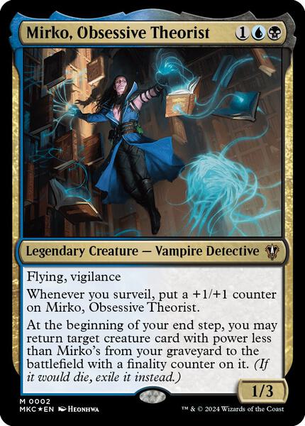 mtg mirko vosk commander deck Vosk, Mind Drinker [GRN Guild Kit]  Tacoma Games that player reveals cards from the top of his or her library until he or she reveals four land cards Mirko Vosk EDH Deck Tech