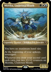 Morska, Undersea Sleuth (Display Commander) - Thick Stock