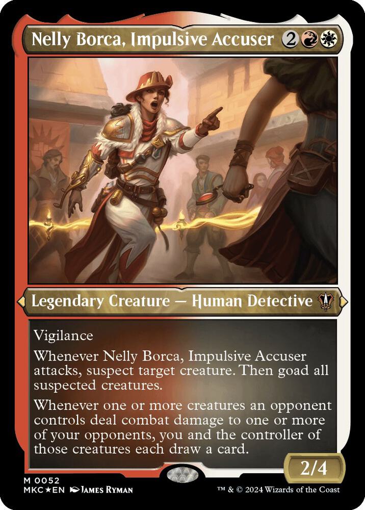 Nelly Borca, Impulsive Accuser (Display Commander)