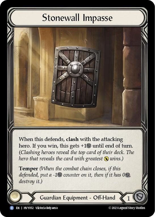 Stonewall Impasse - Heavy Hitters - Flesh and Blood TCG