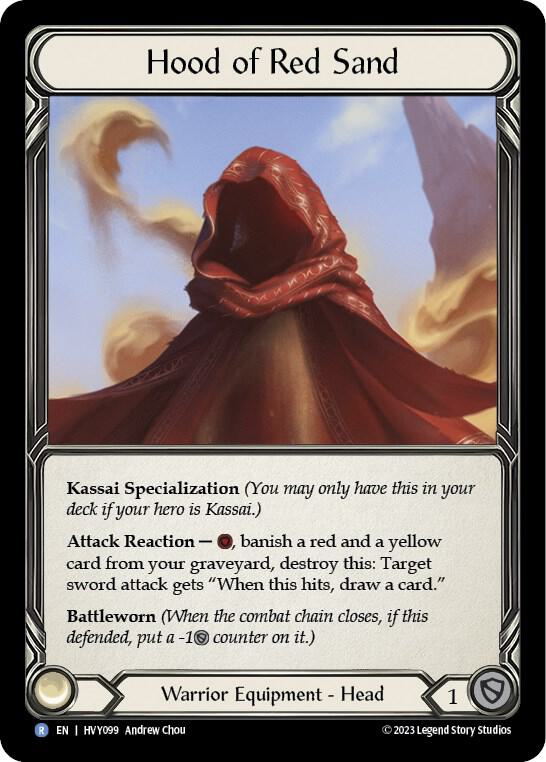 Hood of Red Sand