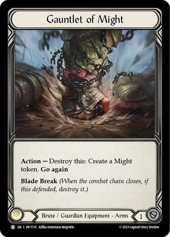 Gauntlet of Might - Heavy Hitters - Flesh and Blood TCG