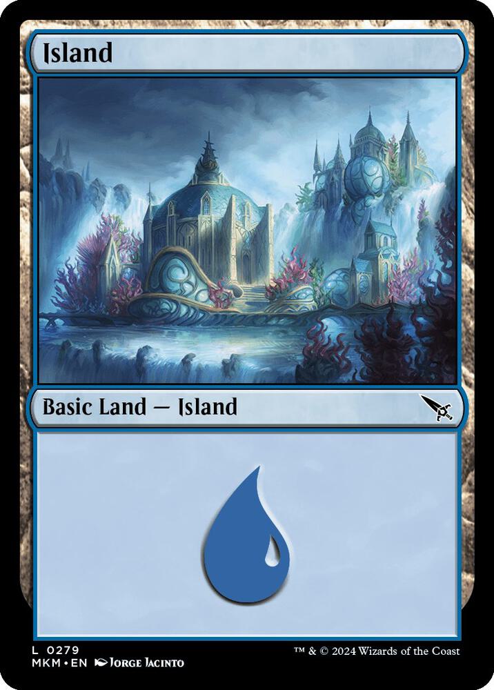 Island (0279) 279 card