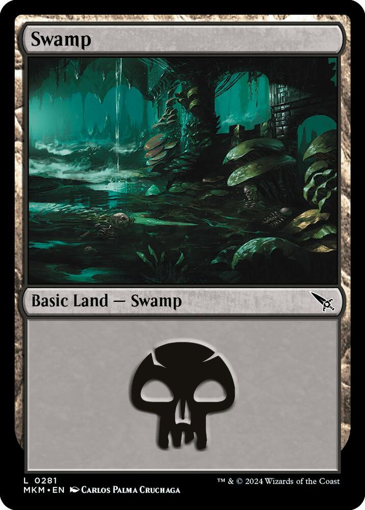 Swamp (0281) 281 card