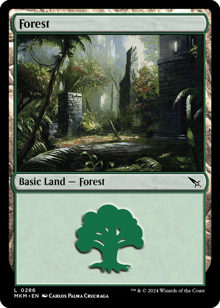 Forest (0286) 286 card