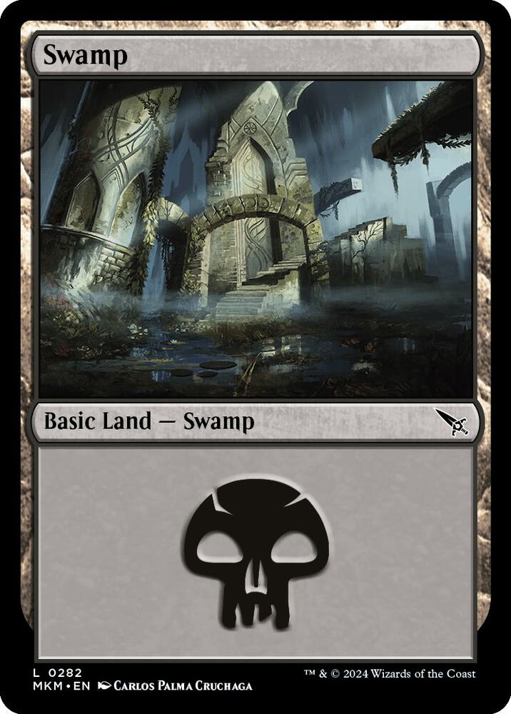 Swamp (0282) 282 card