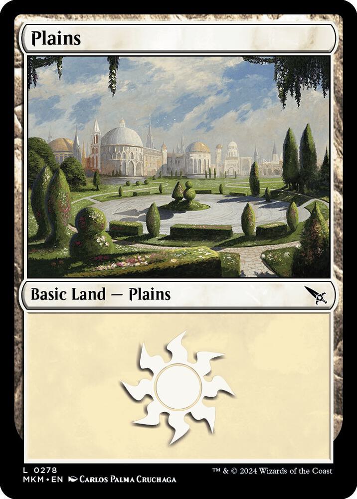 Plains (0278) 278 card
