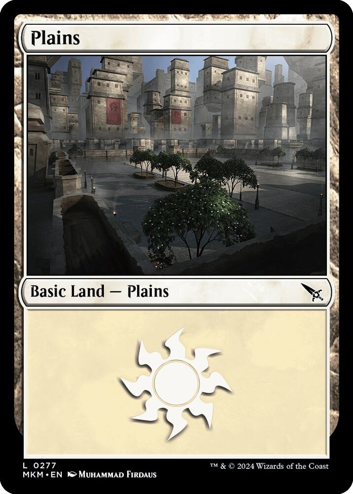 Plains (0277) 277 card