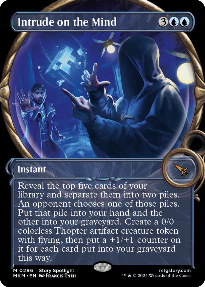 Intrude on the Mind (Showcase) 296 card
