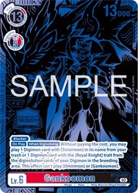 Gankoomon - BT13-019 (2023 Championship Finals Top 16)