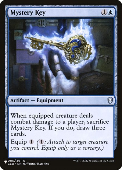 Mystery Key (The List) from PLST #CLB-85, Magic: The Gathering card