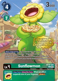 Sunflowmon (Championship 2023 Tamers Pack) - Xros Encounter