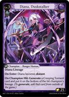 【希少】Diana, Duskstalker CSR Grand Archive Diana, Duskstalker - Alchemical Revolution Starter Decks - Grand