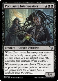 Persuasive Interrogators - Murders at Karlov Manor - Magic: The Gathering card