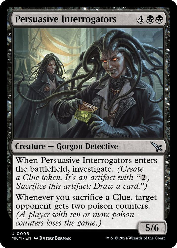 Persuasive Interrogators 98 card