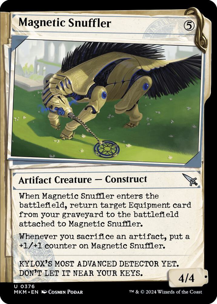 Magnetic Snuffler (Showcase) 376 card