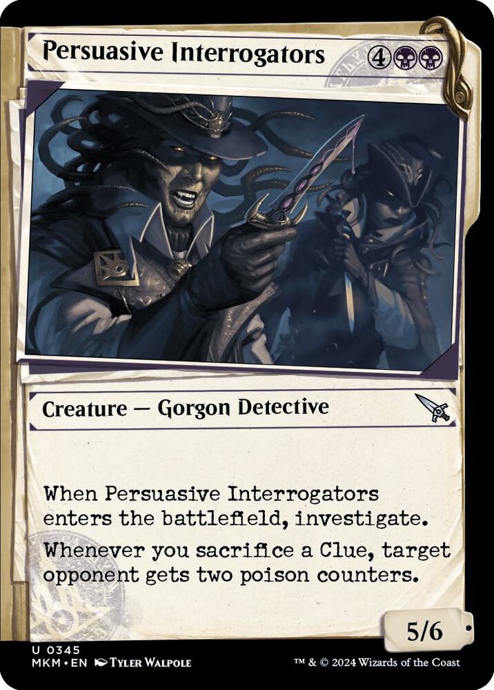 Persuasive Interrogators (Showcase) 345 card