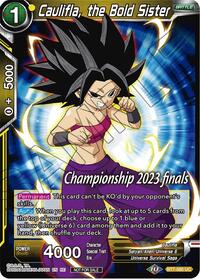 Caulifla, the Bold Sister (2023 Championship Finals Celebration Pack) card art