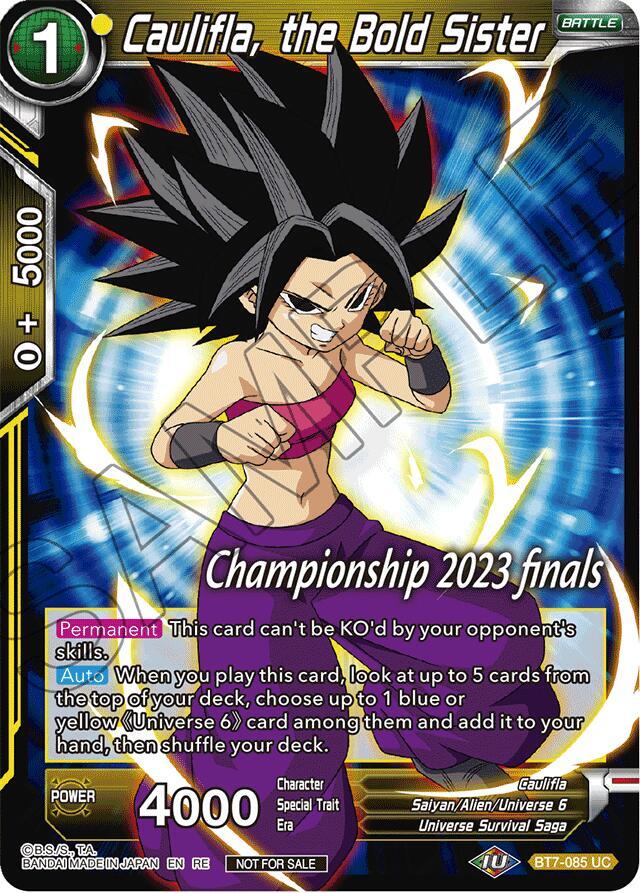 Caulifla, the Bold Sister (2023 Championship Finals Celebration