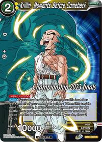 Krillin, Moments Before Comeback (2023 Championship Finals Celebration Pack) card art