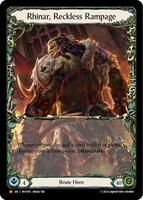Rhinar, Reckless Rampage - Heavy Hitters - Flesh and Blood TCG